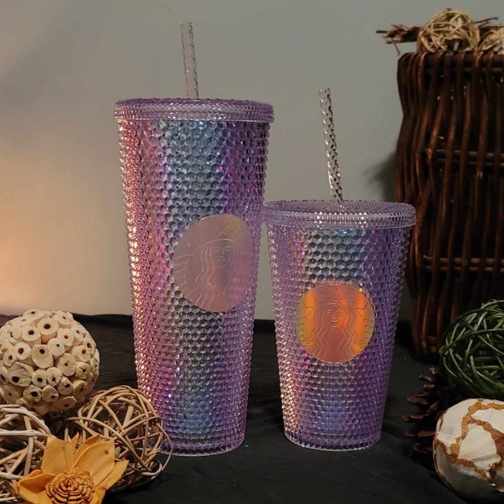 Starbucks Unicorn Studded Venti 24oz & Grande 16oz Cold Tumblers